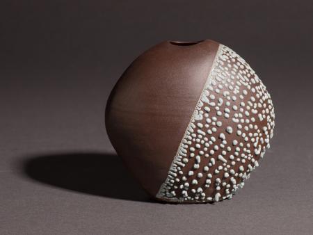 Annet Robben Crawl Glazed Vase