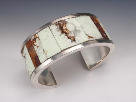 Cheryl Minardi Inlay Cuff Bracelet