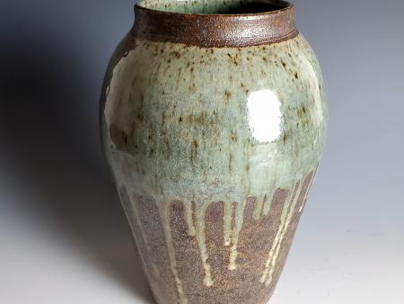Eric Ladd Title: Rustic Green Vase