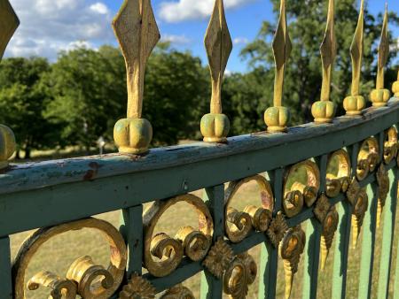 Sandra M Soehngen Title: Fence at Sanssouci Palace