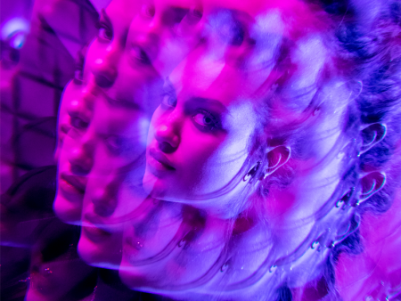 Image of woman multiplied - photo by Fara Francis