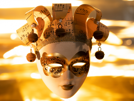 photo of masquerade mask by Thomas Larson