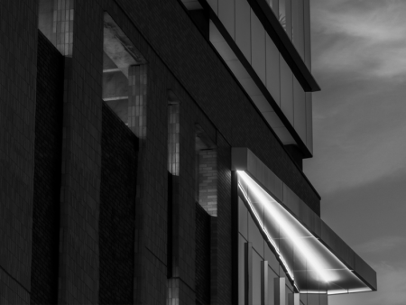 photo - black and white - building exterior by Peter Loyd Vuolo