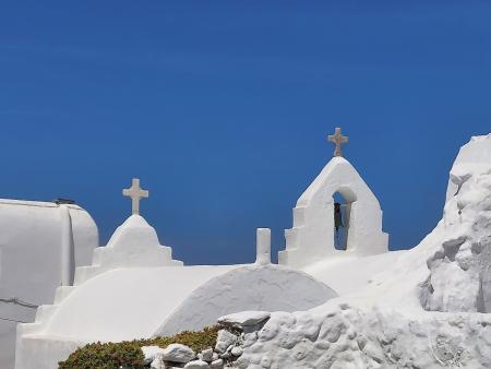 Branda Bell Mykonos Church