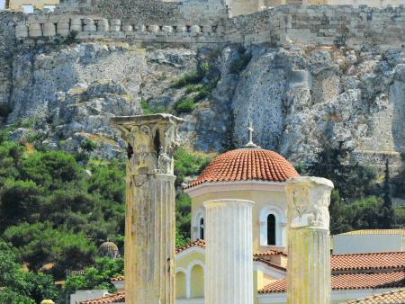 Trish Sangelo Athens View of the Acropolis