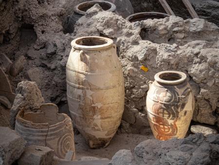 Kathie C. Ballah 1600 BC Pottery at Akrotiri