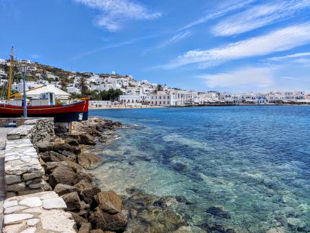 Trish Sangelo Mykonos Meets the Sea