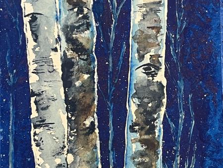 Judy Strickland - Midnight Aspens