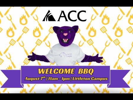 ACC Welcome BBQ  - ACC Puma mascot
