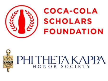 Coca-Cola Scholars Foundation and PTK logos