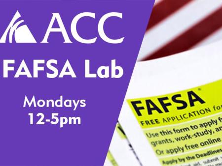 ACC logo - FAFSA Lab - Mondays 12-5pm