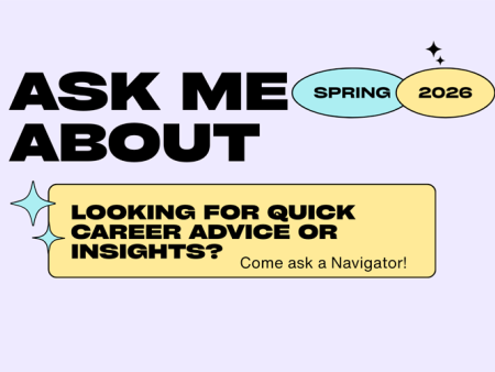 Ask Me About Spring 2026 flyer