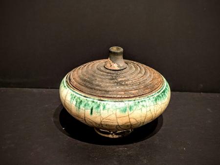 Bales, Alan - Raku Squat Bowl