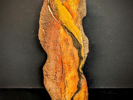 Doman, Carrie - Tall Curvy Slab Vessel