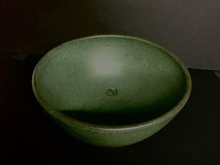 Christensen, Connie - Medium Forest Green Bowl