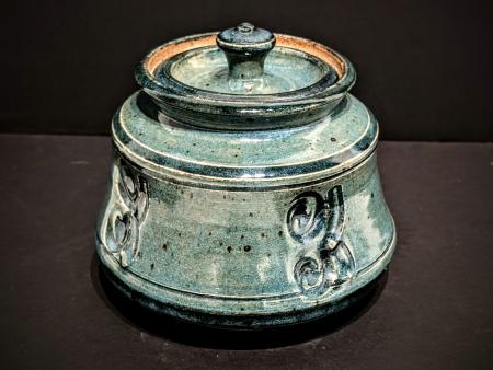 McKinnell, Jim - Teal Jar with Lid