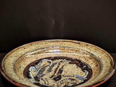 McKinnell, Jim - 1970's Opalescent Stoneware Plate