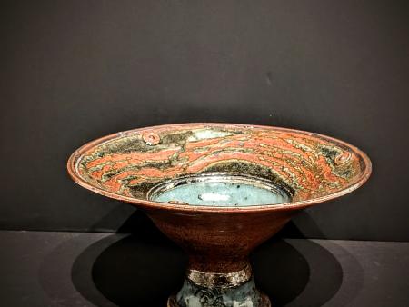 McKinnell, Jim - Pedestal Copper Bowl