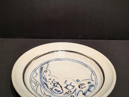 McKinnell, Jim - White & Blue Porcelain Plate