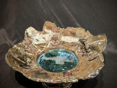 McKinnell, Jim - Large Abstract Tramp Pot