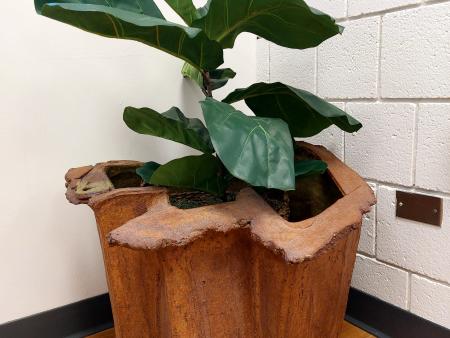 McKinnell, Jim- Large ceramic slab pot