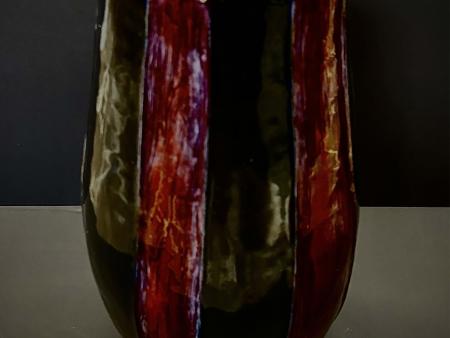 McKinnell - Large Red & Black Vase