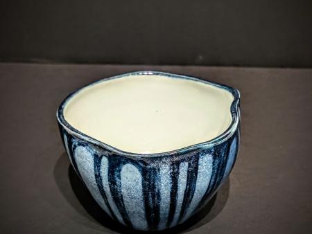 McKinnell, Nan - Blue Striped Porcelain Cup