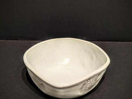 McKinnell, Nan - White Square Porcelain Bowl