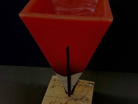 Unknown Artist - Artevelas Brazilian Handmade, Round Tall Candle Holder