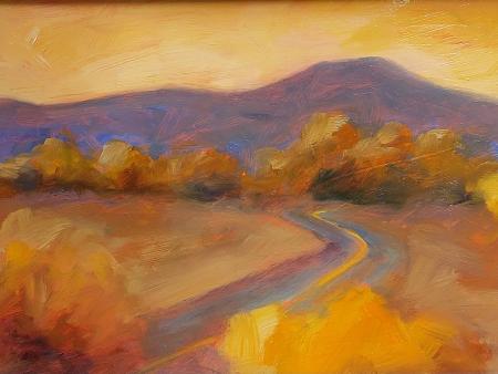 Shom, Jean - Oil "Road to October"