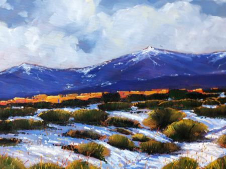 Sheppard, Jean - Oil "Pueblo Winter"