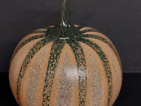 Offutt, Jon - Matte Orange Pumpkin With Green Stripe