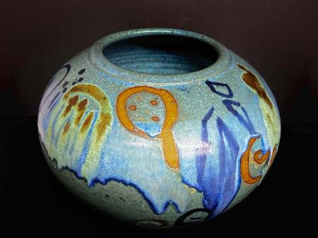 Rathert, Keith - Blue Clay Pot & Wax Resist