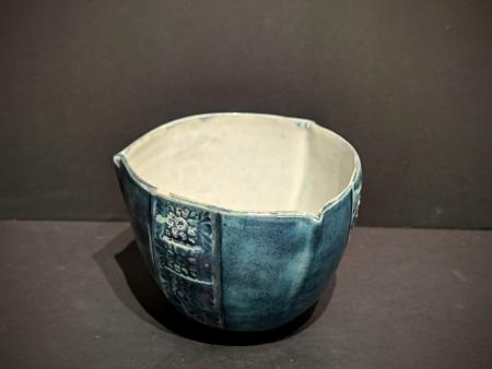 McKinnell, Nan -  Porcelain Turquoise Opalescent Vase