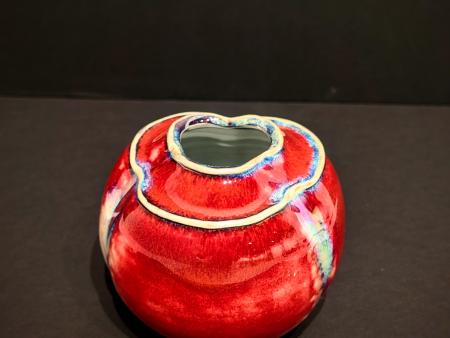 McKinnell, Nan - Red & Iridescent Vase