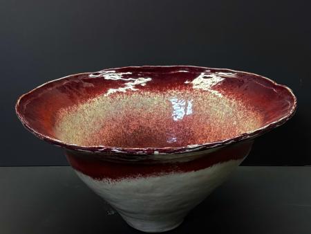 McKinnell, Nan - 1950's Giant Hand Built Bowl