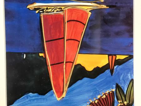 Vassey, Diane - Painting "Blue Sailing"