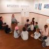 ACC Child Development Center class visit during the Fine Art Student Invitational Exhibition at the Colorado Gallery of the Arts.