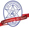 Arapahoe Community College Law Enforcement Academy logo with Celebrating 40 Years banner over it