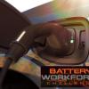 Battery Workforce Challenge - battery charging on an electric car