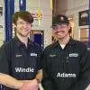 ACC Automotive Service Technology students Braydon Adams and Brayden Windle