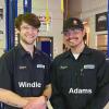 ACC Automotive Service Technology students Braydon Adams and Brayden Windle