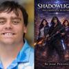 ACC Alum Jesse Penton (left) | "Shadowlight: The Celestial Hunters" book cover (right)