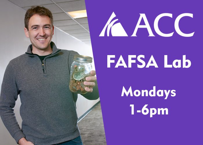 FAFSA Lab - Mondays 1-6pm