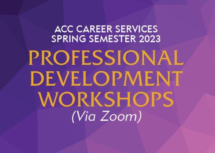 Career Services Workshop