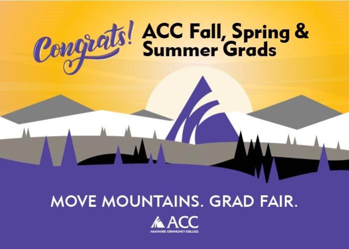 Congrats ACC Fall, Spring, and Summer Grads