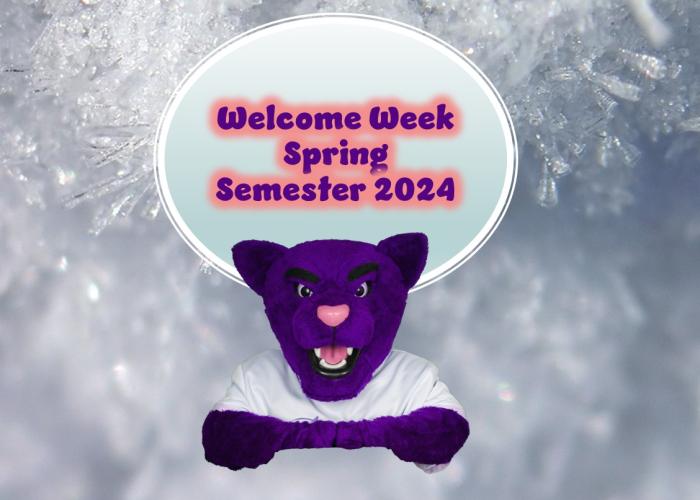 Welcome Week Spring Semester 2024