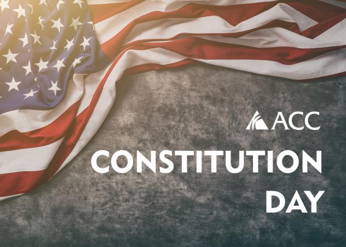Constitution Day (American Flag and ACC logo)