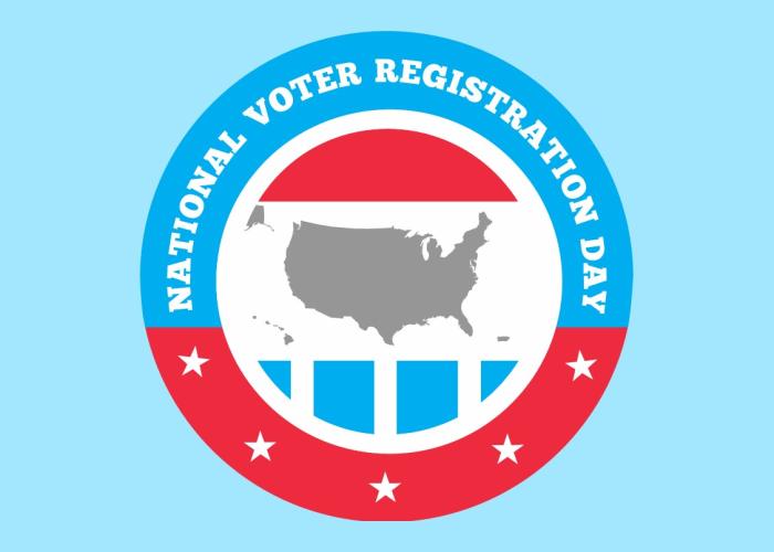 National Voter Registration Day logo