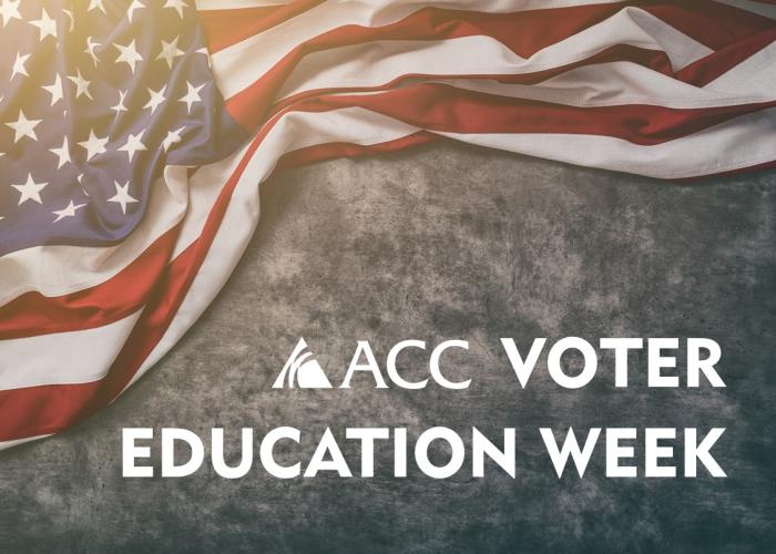 ACC Voter Education Week (American Flag)